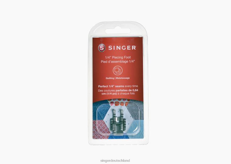 SINGER 1/4 Nähfuß für Näh- und Stickmaschinen der SE91-Serie Zubehör NNX4F143