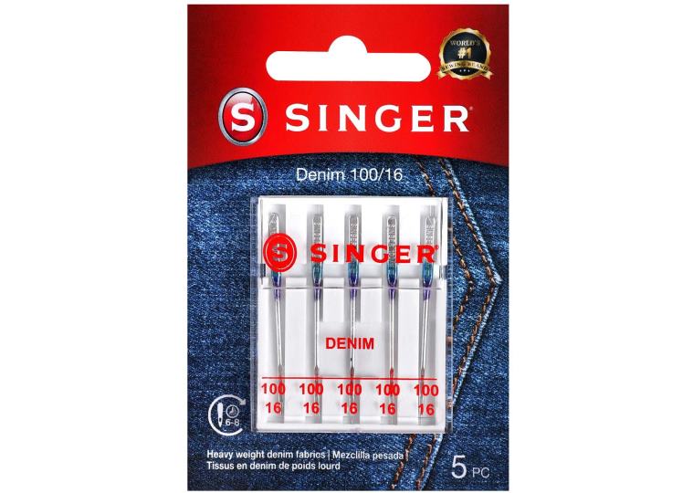 SINGER Jeansnadeln Stärke 100/16 Zubehör NNX4F88