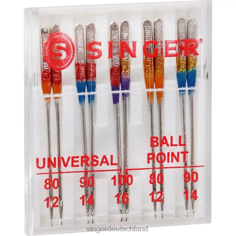 SINGER Universal- und Kugelnadeln in verschiedenen Größen Zubehör NNX4F116