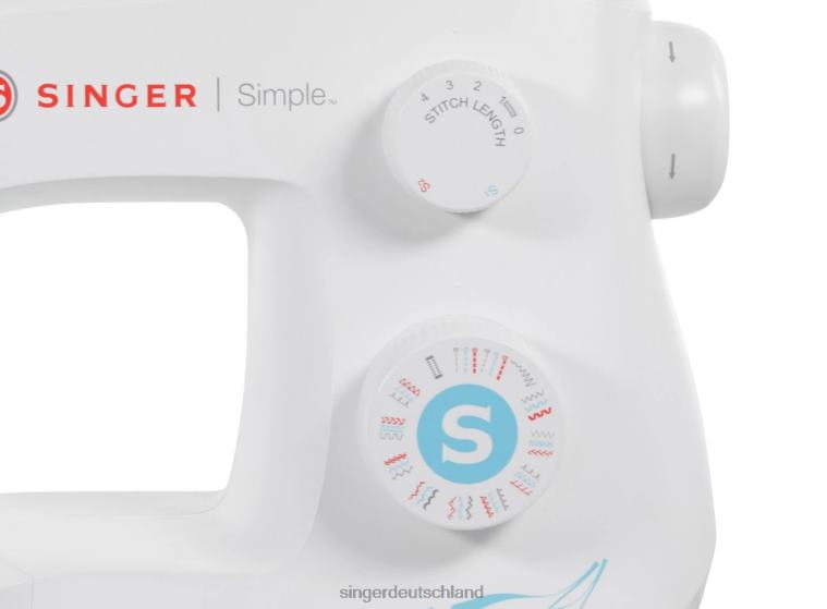 SINGER einfache 3337 Nähmaschine generalüberholt Maschinen NNX4F81