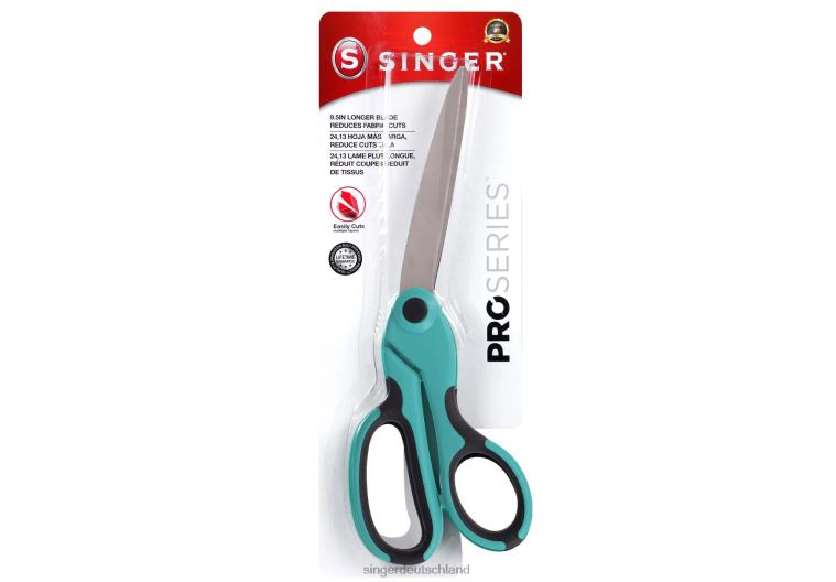 SINGER 9,5-Zoll-Proseries-Hochleistungsschere mit Komfortgriff Zubehör NNX4F163